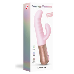 Love to Love Vibro Rabbit Sassy Bunny Love to Love 23cm Rose